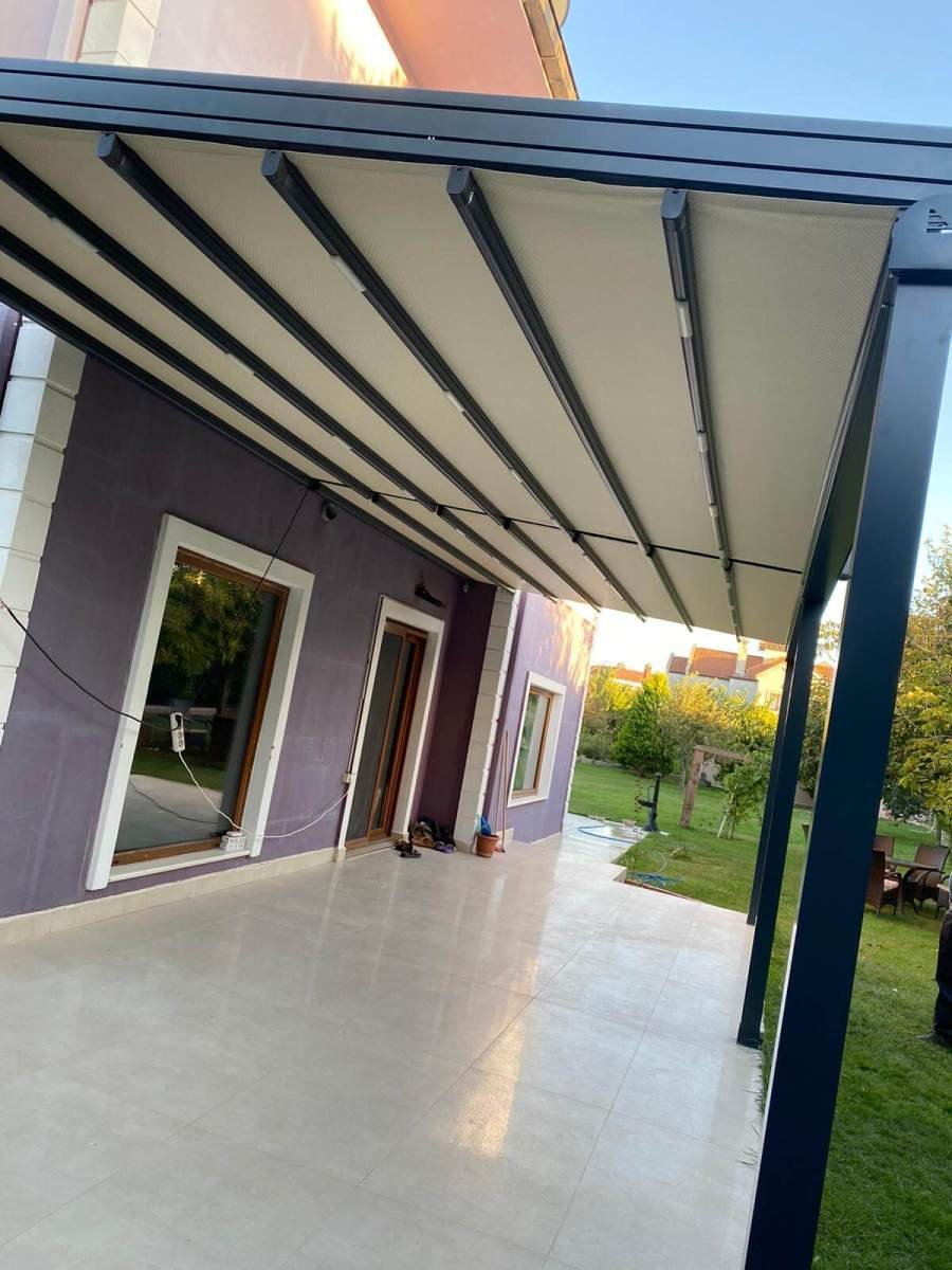 Türkiye Geneli Led Işıklı Pergola Tente uygulama görseli 17