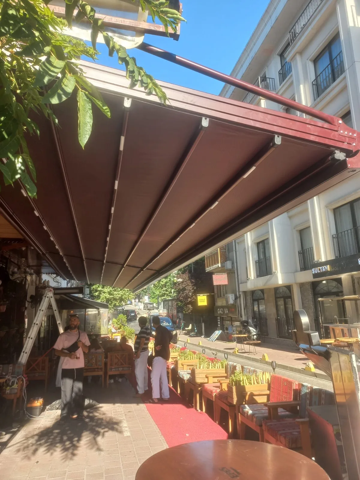 Türkiye Geneli Kumandalı Pergola Tente uygulama görseli 1