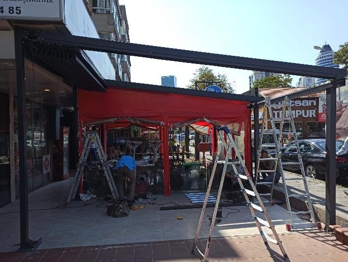 Türkiye Geneli Led Işıklı Pergola Tente uygulama görseli 58