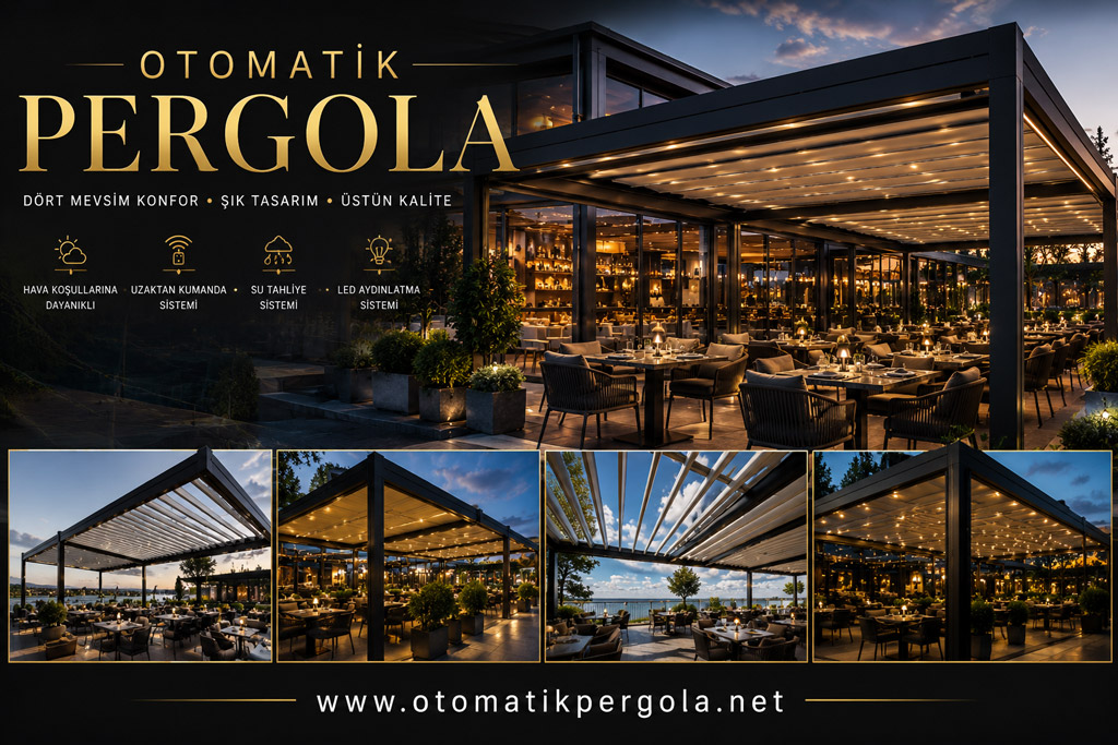 Otomatik Pergola Tente