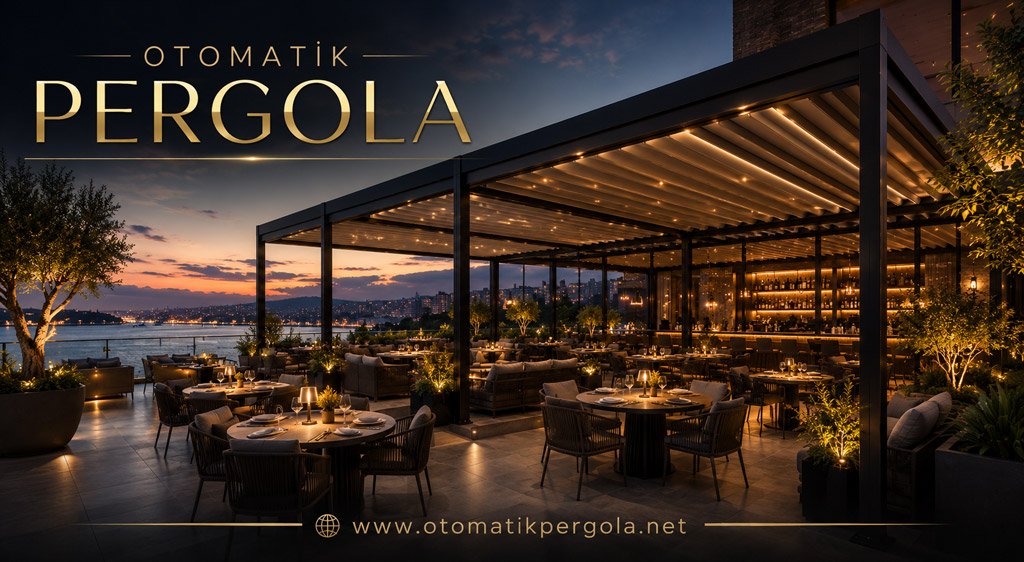 Su Geçirmez Pergola Tente
